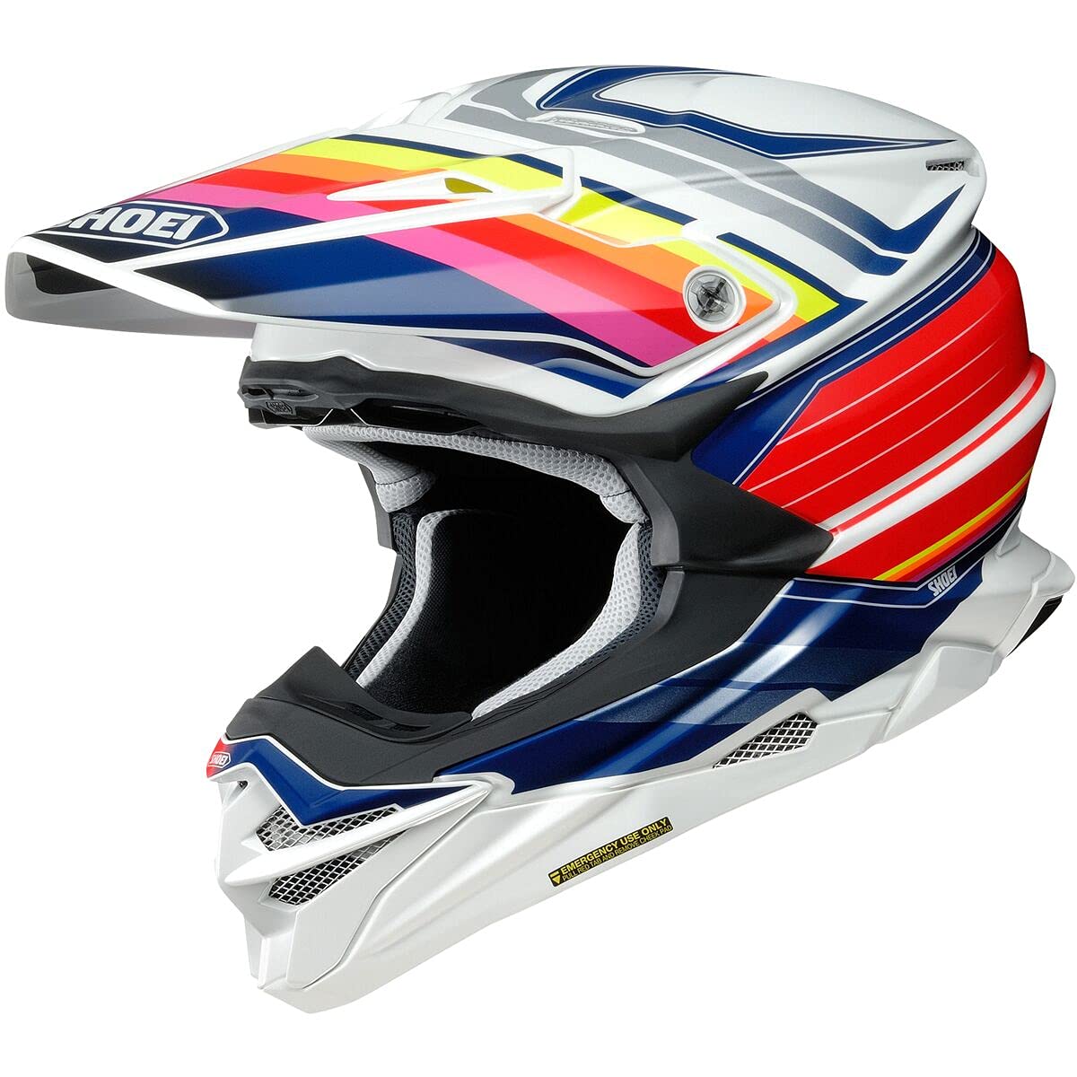 Amazon.com: Shoei VFX-EVO Pinnacle Off-Road Motorcycle Helmet